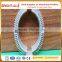 Customized 6063 series round led strip bulb aluminium extrusion hollow heat sink