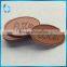 Custom synthetic leather patch for boy's casual clothing