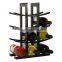 2015 New 12-Bottle Natural Bamboo Wine Rack Colorful Bamboo Wine Holder Display