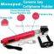 New market trend Aluminum alloy extendable handheld wireless bluetooth monopod selfie stick