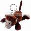 plush toy keychain/cheaper price plush teddy bear keychain