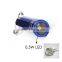 15.3*87.5mm 16g Mini Flashlight, 1 LED Plastic Keychain Light