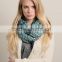 Women's Thick Winter Cable Knit Infinity Circle Scarf Multicolor