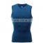 Men's wholesale fitness compression vest/quick vest