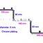 Retail price Slawtall Display Clothes Hook Garment hanging For clothing hanging hook