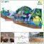Free design CE & GS standard eco-friendly LLDPE kids Indoor Playground Equipment for irregular site