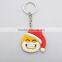 Top cheap cute silicon keychain /rubber keychain /pvc keychain