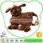Wholesale Excellent Quality Oem Stuffed Animals Brown Bunny Hand Warmer