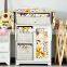 Best Quality Wooden Ironing Board In Cabinet With Willow Drawers