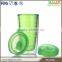 Hot Sale double wall clear 16oz acrylic tumbler with straw