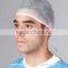 Hubei factory nonwoven doctor cap with tie with OEM medical standard