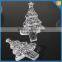 wholesale suppliers Christmas decor gift christmas tree/ clear christma glass ornament craft