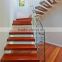 Custom Design Stainless Steel Tubular Glass Clear Stair Handrail