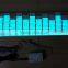 High Quality&High Brightness EL sound control car sticker / EL Music car sticker / EL sound music activated car sticke