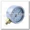 Stainless steel case bottom type high quality vacuum pump pressure gauge price