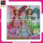 hard material plastic toys dolls for girls