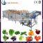 SUS304 stainless steel air bubble fruit washing machine