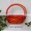 Handmade Plastic wicker Basket , fruit basket , bread basket