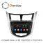 Ownice Android 4.4 quad core car GPS video Radio for Hyundai Verna Accent Solaris support DVR TV 3G AUX IN USB 1024*600