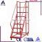 Widely used detachable safety mobile ladder with handrail