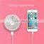 Foldable USB rechargeable desk mini water cooling spray fans beauty moist skin