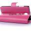 2015 China product the latest wallet stand leather case for Xiaomi Mi4