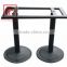 Manufacturers of production for sale Cast iron table legs, modern furniture dining room furniture,steel leg double column