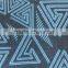 100% Polyester printing fabric faux linen fabric bond with pongee fabric