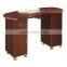 brown modern manicure table salon furniture M713