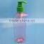 200ml empty shampoo bottle with pump transparent handstand hair conditioner bottle
