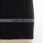 F5S10606 Cotton Black Plain T - Shirt for Women