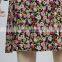 F5W11017 2016 Latest Fashion Printed Blouse Women Contrast Collar Dress Shirt