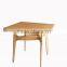 cheap and nice design bamboo tea table set