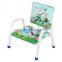 2016 hot sale metal colorful chair baby chair for kindergarten furniture