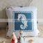 Comfortable Hot Selling Fashion Ocean Style Cat Back Cushion