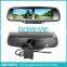 4.3 inch LCD rearview mirror for reversing camera with two monitor special for truck , heavy car