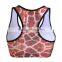 Plus Size Lady Yoga Bra Gym wear Custom Design Bra N29-83