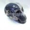 semi precious fashion amethyst skull carving with geode good for art collection or Christmas gift