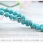 6mm 8mm 10mm 12mm striped synthetic loose turquoise stones blue turquoise stone