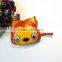 2015 China Wholesale High quality genuine leathter animal leather coin purse, coin case