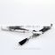 High quality 510 thread Hemp Oil CBD vape pen with Metal tip Glass tank