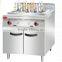 Factory Sale Kitchen Equipment Gas Griddle/Stainless Steel Gas Griddle(half flat and half groove) with Cabinet