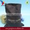 Wholesale promotional custom eco friendly recyclable printed satin drawstring shoe dust storage bag