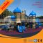 Large capacity theme park outdoor playground equipment for kids