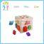 Wholeasle high qualtiy solid wood intelligence box wooden educational toy for kids