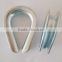 Heavy duty cable rope thimble, wire rope ring, marine rope thimble