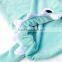 50PCS MOQ knitted personalized winter warmth baby shark sleeping sack