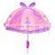Unique little princess umbrella barbie doll umbrella for kids