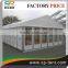 ABS walling system and glass walling system for small trade show tent 10x10m for 60 people