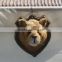 modern wall decor plush lion head, decorative wall masks pieces